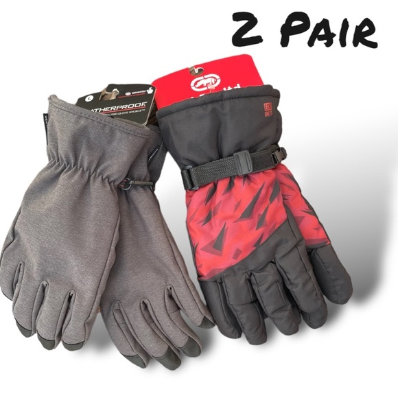 Other - 2 Pair Mens Gloves Size Large